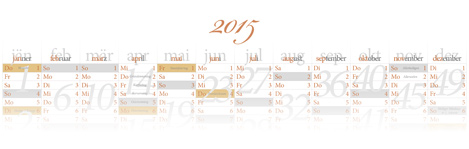 Kalender for Download