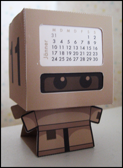 Cardboy Kalender