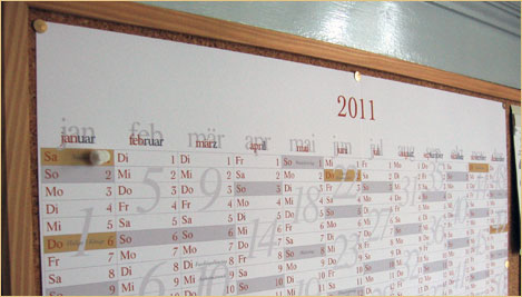 Kalender 2011